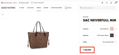 are louis vuitton cheaper in paris|lv neverfull price in paris.